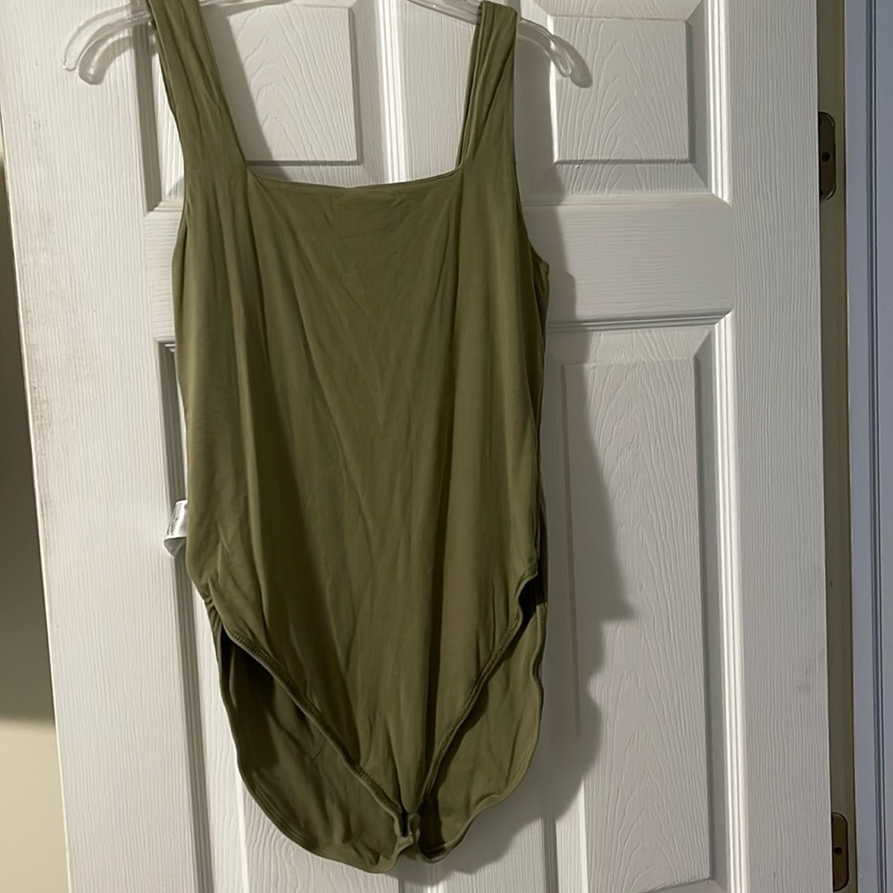 Olive Green Body suit